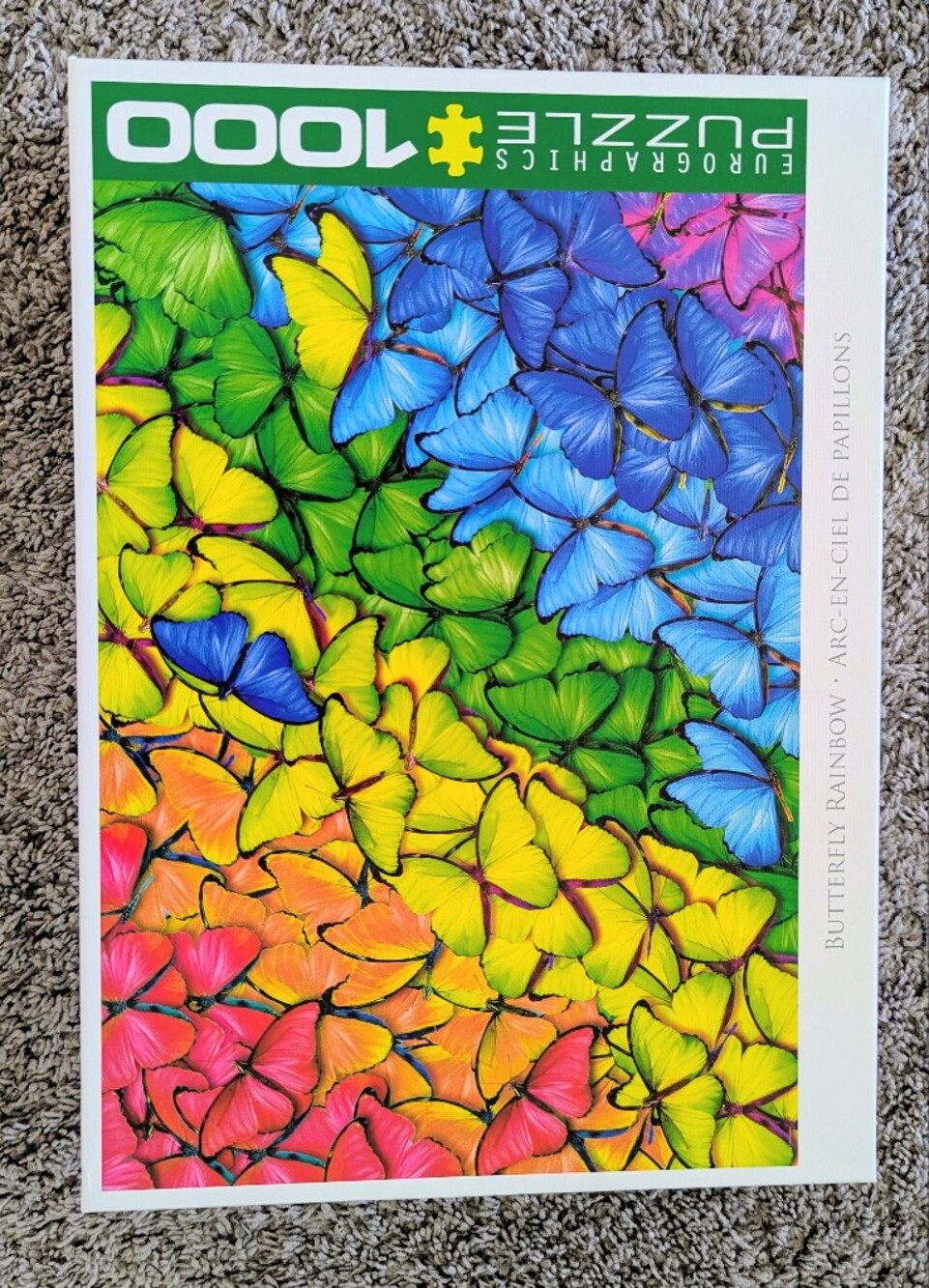 🧩 Butterfly 1000 Piece Puzzle Eurographics Butterfly